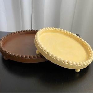 SET OF 2, Brand New, Handmade Wood Tray